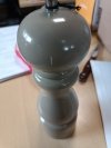 RUMBA Młynek do soli 20 cm taupe lakierowany RYSA
