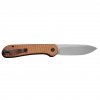 Nóż składany Civivi Button Lock Elementum C2103D brown micarta