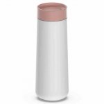 Lund London Kubek podróżny 350ml biały/różowy, Travel