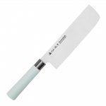 Satake Macaron Blue Nóż Nakiri 17 cm