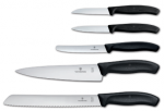 Victorinox Swiss Classic, zestaw, 5 noży, czarny 6.7133.5G