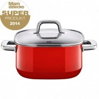 Garnek niski Quadro Red 4,4l
