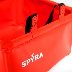 Składane wiadro na wodę SpyraBase czerwony