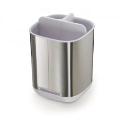JJ-Pojemnik łazienkowy S EasyStore™ Steel, biały