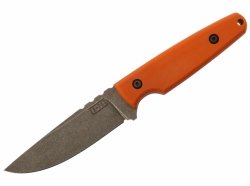 Nóż ZA-PAS Handie Stonewash G10 Orange
