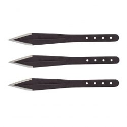Nóż Condor rzutka 7&quot; 3 szt. czarny