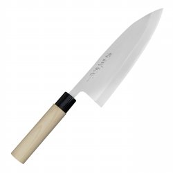 Satake Cutlery Mfg Shirogami#2 PRO Nóż Deba 21 cm