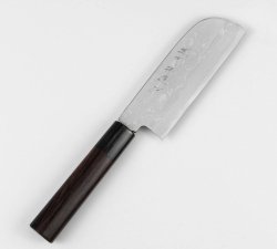 Hideo Kitaoka Shirogami Satin Nóż Kamagata Usuba 12 cm