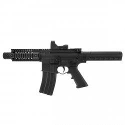 Wiatrówka Crosman A4-P Full Auto AR Pistol z kolimatorem (CFAA4PX)