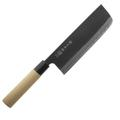 Nóż Seki Sanbonsugi Kurodachi Nakiri 170 mm
