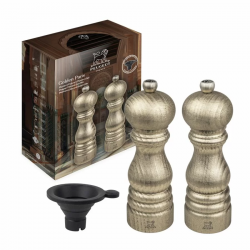 Zestaw młynków, 18 cm, Golden Paris