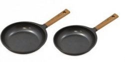 Zestaw Gerlach Patelnie z powłoką ceramiczną Natur 20+24 cm