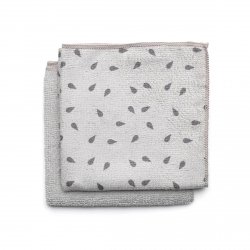 Ściereczki kuchenne - mikrofibra - jasnoszare - 2 szt. / Brabantia