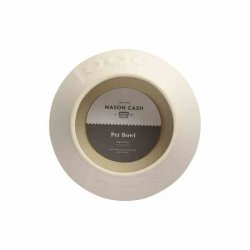 MC-Miska 21cm. dla psa kremowa, Non Tip Lettered
