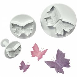 PME Komplet Wykrawaczek Plastikowych Motyl