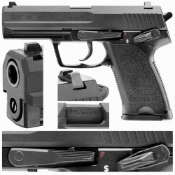 Replika pistolet ASG Heckler&amp;Koch P8 A1 6 mm green gas