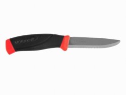 Nóż Morakniv Companion F Rescue czerwony stal nierdzewna (S) 11828