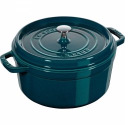 Garnek żeliwny Okrągły 6.7l Morski La Cocotte Staub