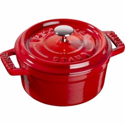 Mini Garnek żeliwny Okrągły 250 Ml, Czerwony Mini Cocotte Staub