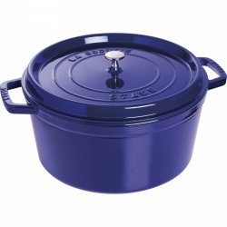 Garnek żeliwny Okrągły 8.35l Niebieski La Cocotte Staub