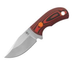 Womsi Fox nóż czarno-czerwona mikarta 14C28N