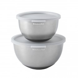 KitchenAid zestaw misek ze stali nierdzewnej 2 szt.