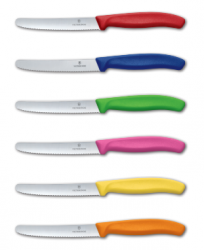 Victorinox Swiss Classic, zestaw 6 noży, 11 cm, 6 kolorów 6.7839.6G