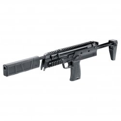 Pistolet maszynowy wiatrówka Heckler&amp;Koch MP7 SD 4.5 mm sprężynowa