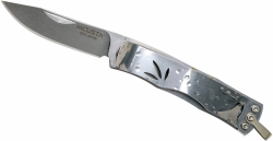 Nóż składany Mcusta Neckknife Bamboo Corian 8A