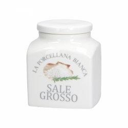 Pojemnik Na Sól Gruboziarnistą 1.1 litr Conserva La Porcellana Bianca