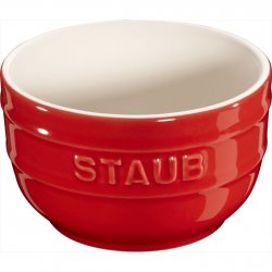 Ramekin Okrągły 200 Ml, Czerwony XS-MINIS Staub