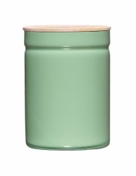 RIESS - Pojemnik kuchenny z drewnianą pokrywą 2,2l Slow Green