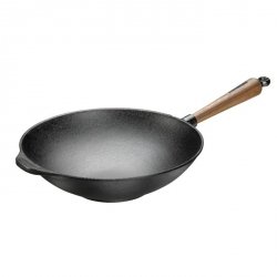 WOK 30 cm 3,5 l, WALNUT