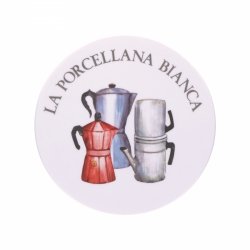 Podstawka Okrągła 18 Cm Conserva La Porcellana Bianca