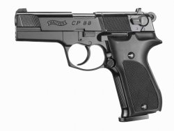 Pistolet wiatrówka Walther CP88 czarny 4,5 mm