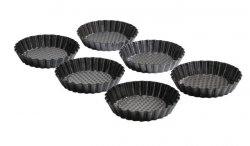 KAISER- Formy do tartalerek  CLASSIC 10cm 6 szt