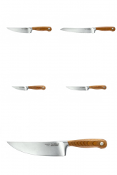Zestaw 5 noży kuchennych Tescoma Feelwood