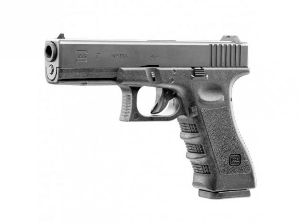 Replika pistolet ASG Glock 17. 6 mm green gas