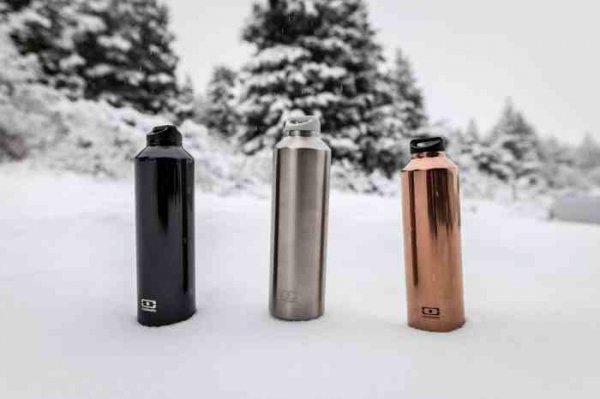Monbento Butelka termiczna Steel, Metallic Silver