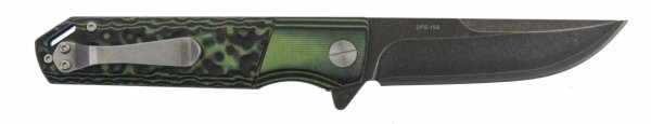 Womsi Wasp nóż składany zielono-czarne G10 S90V