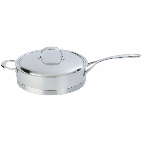 Patelnia Głęboka 2H Z Pokrywką 24 Cm Atlantis 7 Demeyere