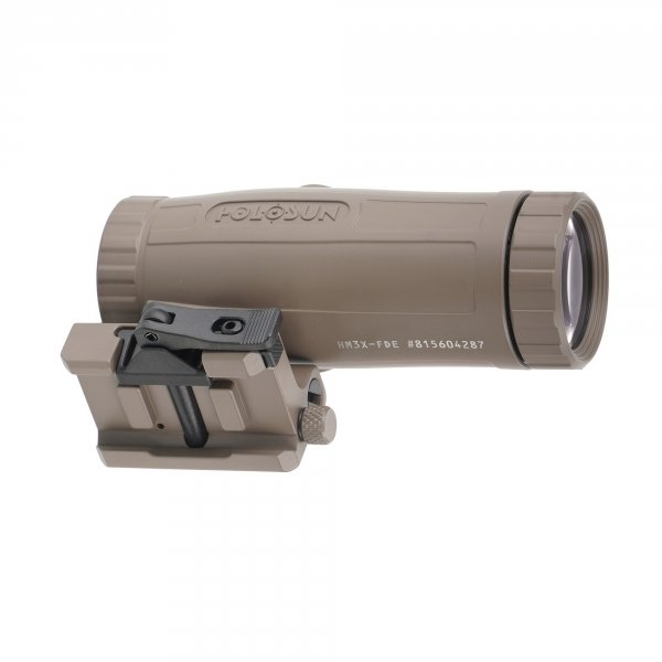 Powiększalnik Holosun HM3X FDE 3 x Magnifier Montaż Flip &amp; QD