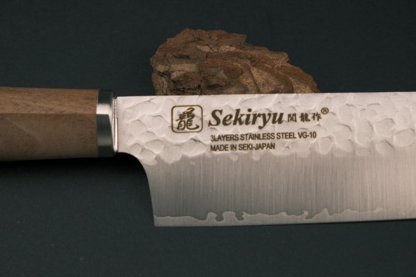 Nóż Sekiryu KASHI Santoku 165 mm [SR-VGH100W]
