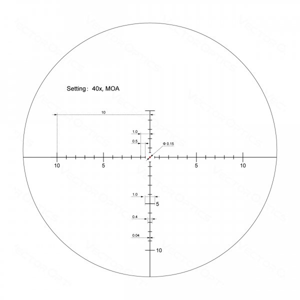 Luneta celownicza Vector Optics Minotaur 12-60x60 Gen. II MFL SFP SCOL-40 czarna