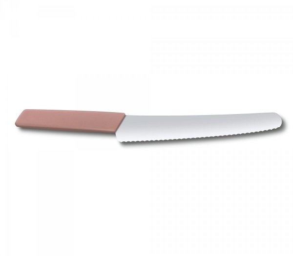 Nóż do chleba i ciast, ostrze ząbkowane, 22 cm, różowy Victorinox  6.9076.22W5B