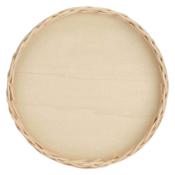 LA PORCELLANA BIANCA MIDOLLINO Wiklinowy kosz na naczynie do tarty 28 cm