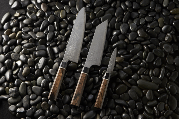 Nóż kuchenny Suncraft SENZO BLACK Chef 200 mm