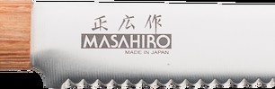 Nóż Masahiro Sankei Bread 210mm brązowy [35926]