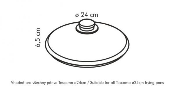 Szklana pokrywka UNICOVER 24 cm Tescoma