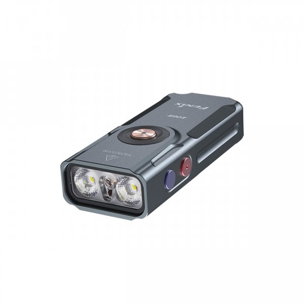 Latarka LED E06R szara